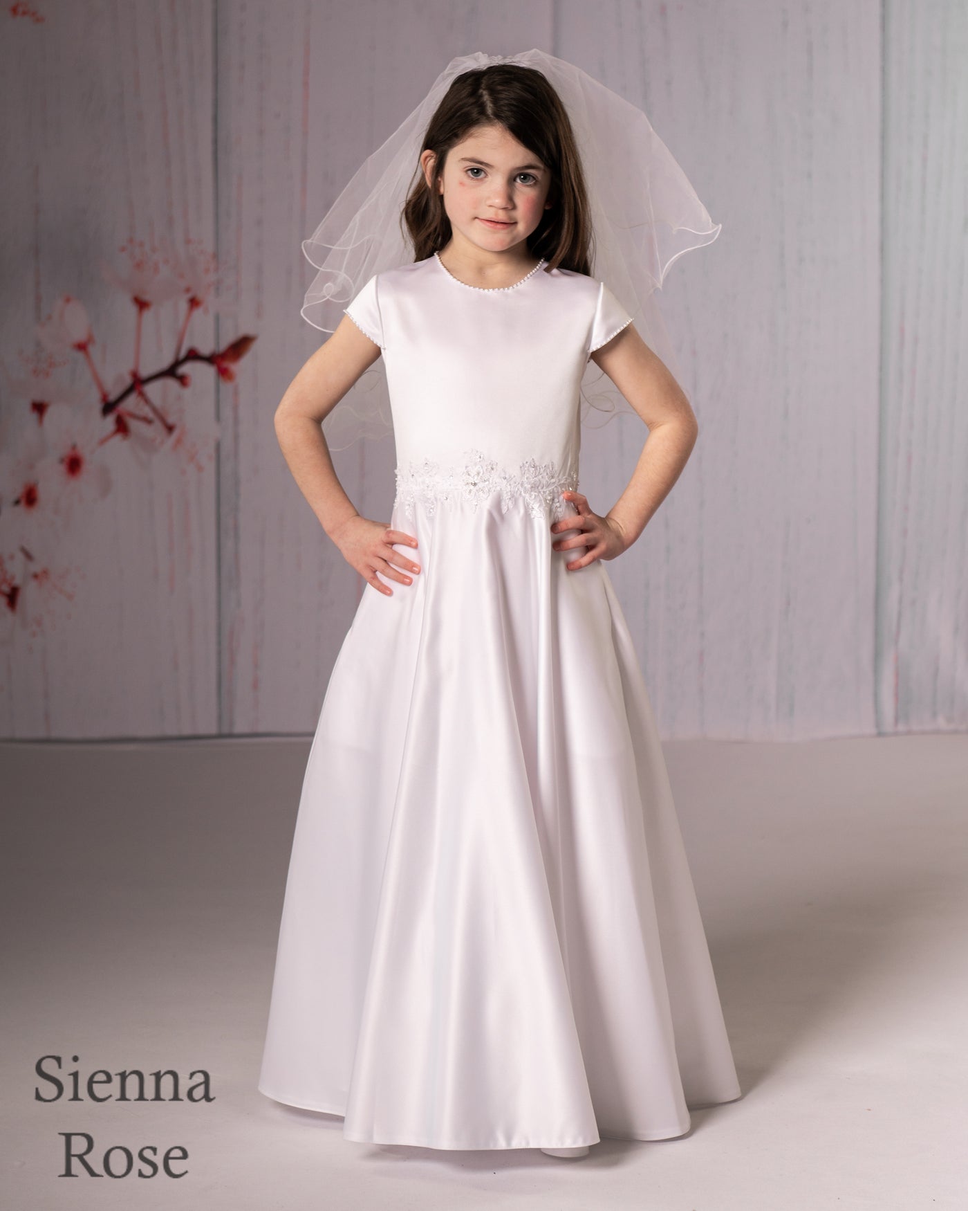 Siena Rose Communion Dress - SR712