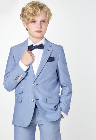 Spagnolo Boys Communion Jacket - Light Blue