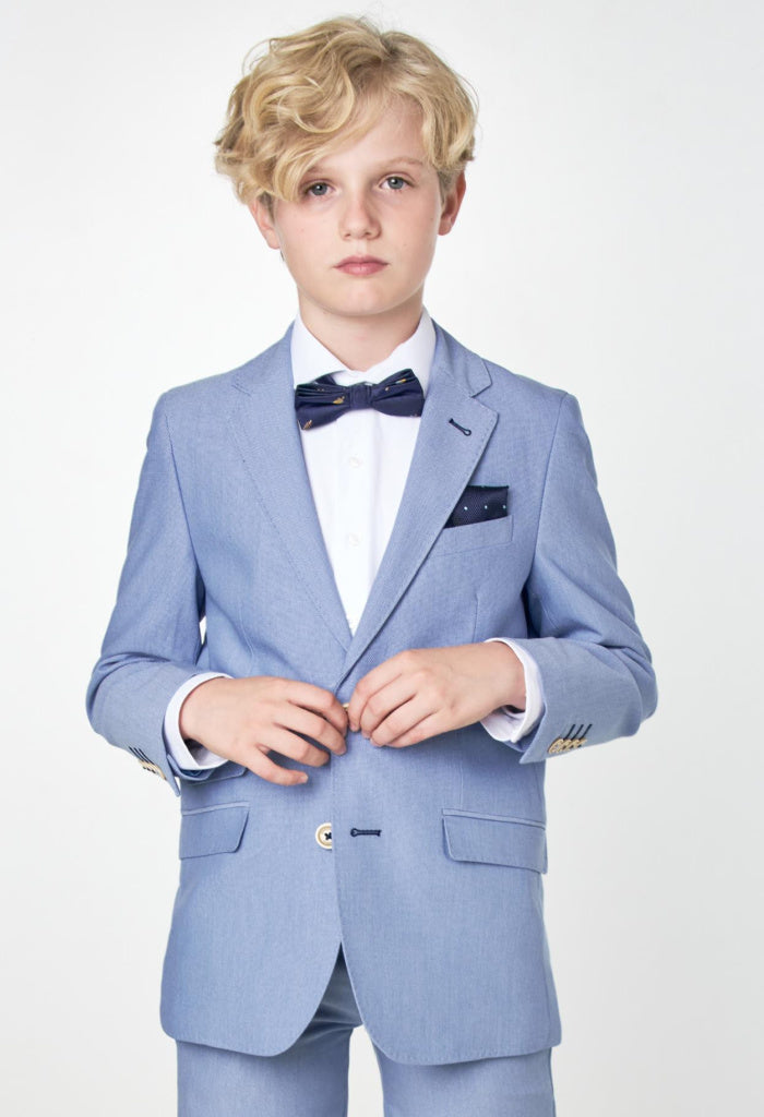 Spagnolo Boys Communion Jacket - Light Blue