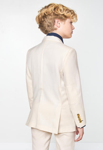 Spagnolo Boys Communion Jacket - Cream