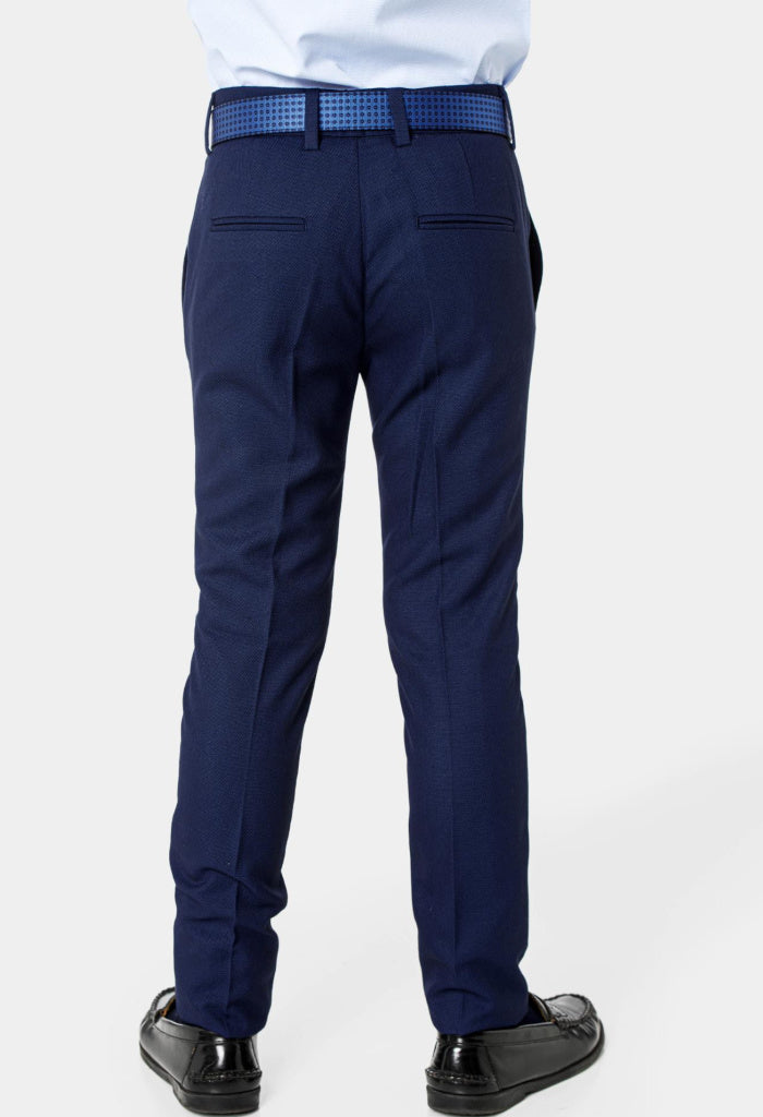 Boys Navy Trousers by Spagnolo