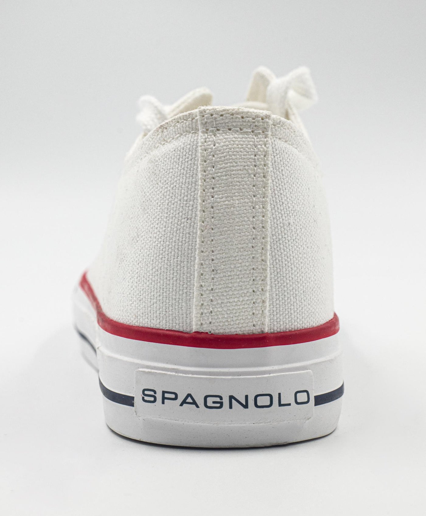 White Canvas Shoe / Sneaker by Spagnolo