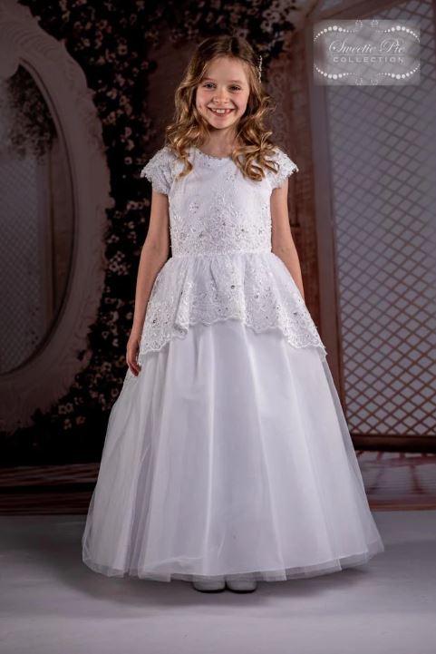 Girls Sweetie Pie Communion Dress 4085