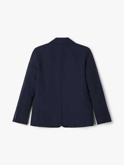 Name it Boys Button Up Blazer in Dark Sapphire